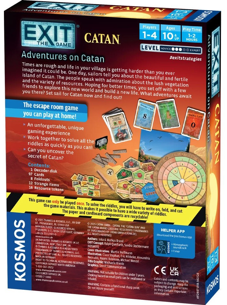 Exit The Game : Adventures on Catan